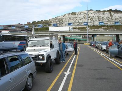 Landy noch in der alten Heimat (GB), kurz vor der ersten Seereise.